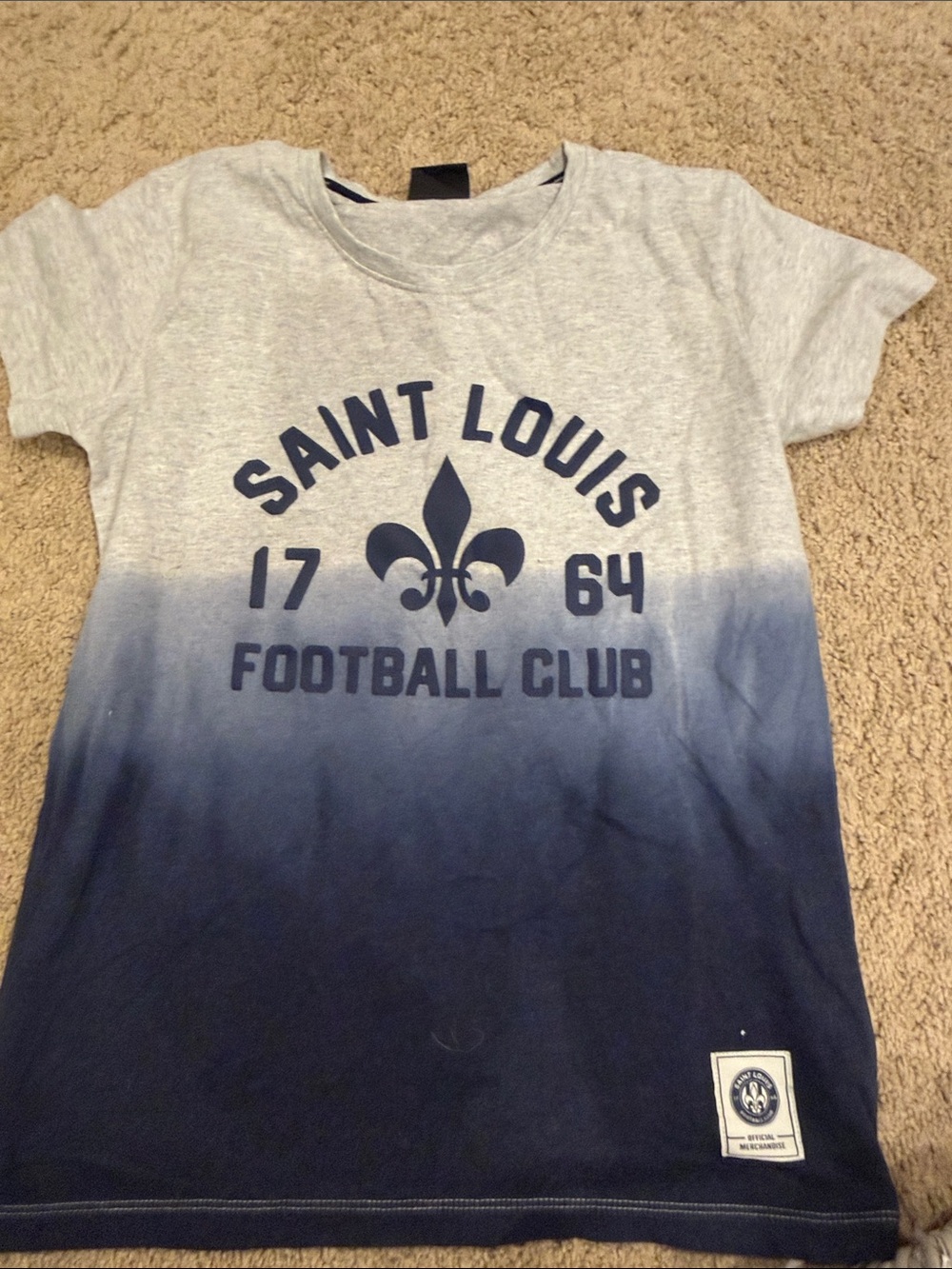 Saint Louis Football Club Ombre Blue Kids Tee
